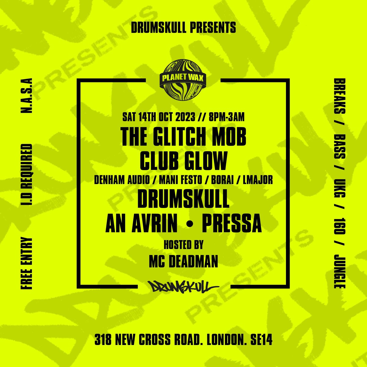 Drumskull (@drumskull_) on Twitter photo DANGER! ๐๐๐ฅ๐๐ฅ <a href="/theglitchmob/">The Glitch Mob</a> <a href="/DenhamAudio/">Denham Audio</a> <a href="/Borai_Music/">Borai</a> <a href="/L_Major/">LMajor</a> @planetwaxuk <a href="/JoePressa/">Pressa</a> DANGER! ๐๐๐ฅ๐๐ฅ <a href="/theglitchmob/">The Glitch Mob</a> <a href="/DenhamAudio/">Denham Audio</a> <a href="/Borai_Music/">Borai</a> <a href="/L_Major/">LMajor</a> @planetwaxuk <a href="/JoePressa/">Pressa</a>