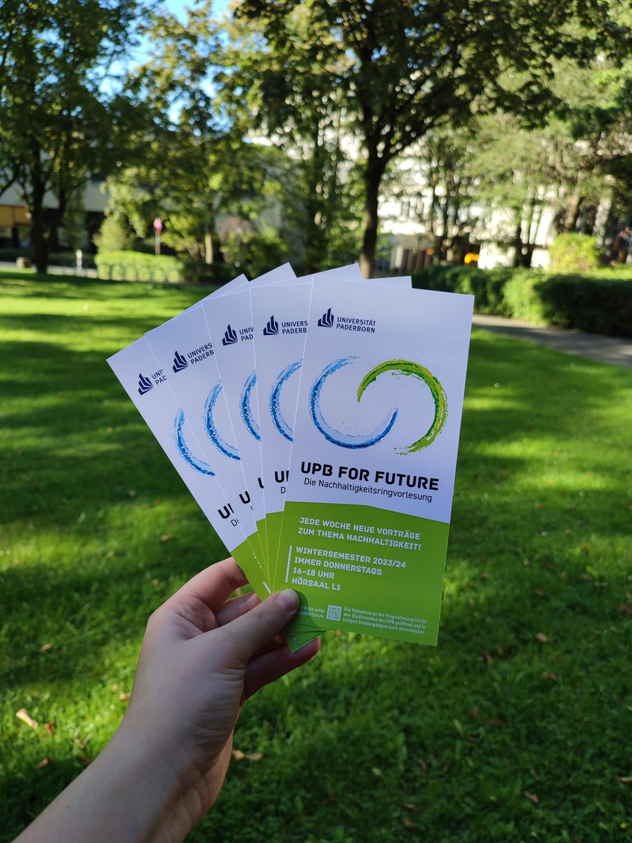 HSD Paderborn (@hsd_paderborn) on Twitter photo Am 19.10. beginnt an der <a href="/unipb/">Universität Paderborn</a> unsere Nachhaltigkeitsringvorlesung #UPBforFuture 🌍 mit <a href="/Ozeangeschichte/">Johanna Sackel 🌊</a> <a href="/nieves_ls/">Nieves López-Salas</a> <a href="/MunaTatari/">Muna Tatari</a> @_Katja_Diehl_ @KilianKaminski <a href="/KnollSoz/">Lisa Knoll</a>!
Alle Daten und Infos zu den Vorträgen findet ihr auf unserer Webseite unter go.upb.de/upbforfuture 🌱 Am 19.10. beginnt an der <a href="/unipb/">Universität Paderborn</a> unsere Nachhaltigkeitsringvorlesung #UPBforFuture 🌍 mit <a href="/Ozeangeschichte/">Johanna Sackel 🌊</a> <a href="/nieves_ls/">Nieves López-Salas</a> <a href="/MunaTatari/">Muna Tatari</a> @_Katja_Diehl_ @KilianKaminski <a href="/KnollSoz/">Lisa Knoll</a>!
Alle Daten und Infos zu den Vorträgen findet ihr auf unserer Webseite unter go.upb.de/upbforfuture 🌱