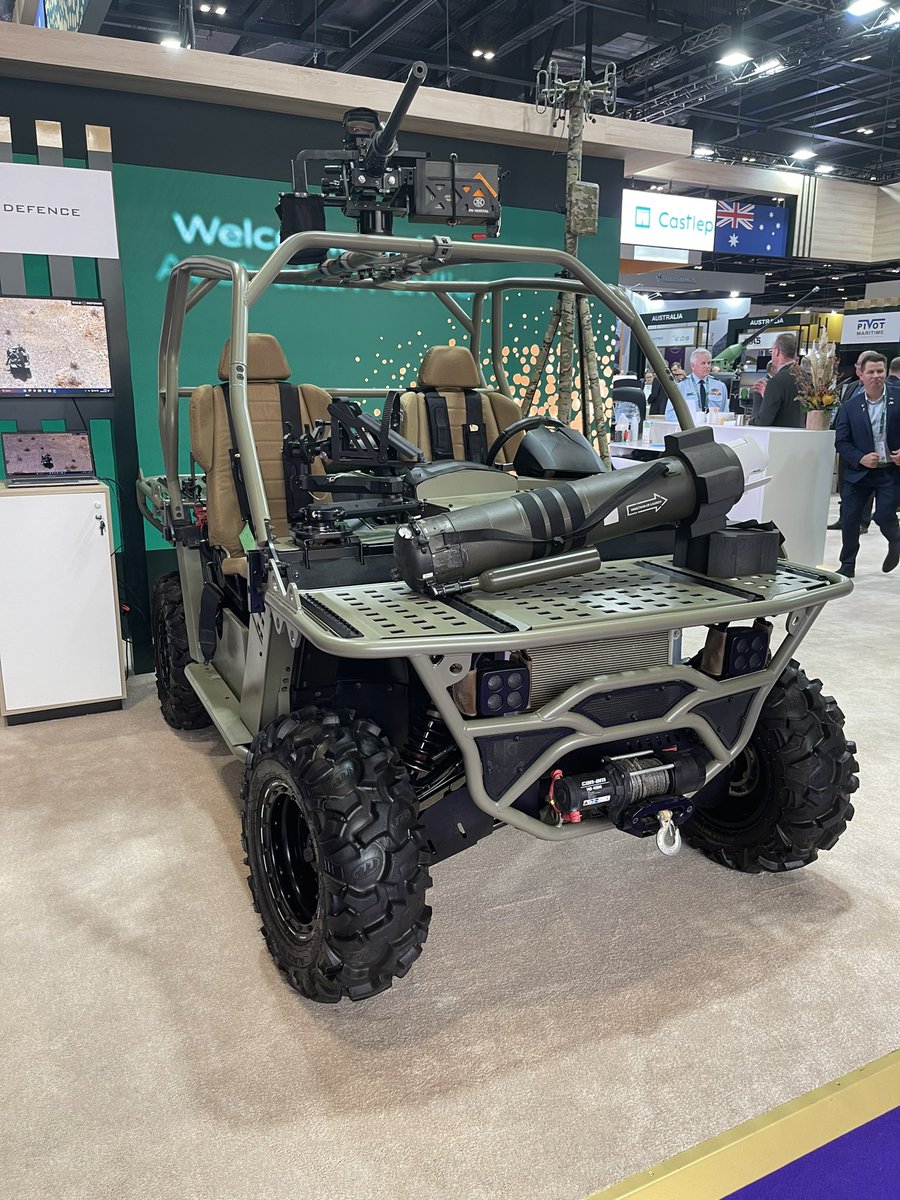 2805662's tweet image. Bale Defence Rough Terrain Vehicle 2. Interestingly, it beat Polaris’ MRZR to win Australian SOCOMD’s most recent mobility tender.