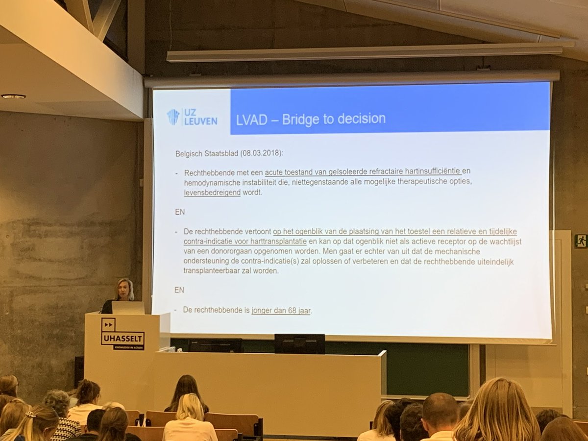 Harttransplantatie of LVAD voor patiënten met ernstig hartfalen? Verpleegkundig Specialisten <a href="/N_Duerinckx/">Nathalie Duerinckx</a> en Katrien Vandersmissen lichten toe op het symposium van de Belgian Working Group on Cardiovascular Nursing #BWGCVN2023 UHasselt <a href="/bvvs_abipa/">BVVS</a>