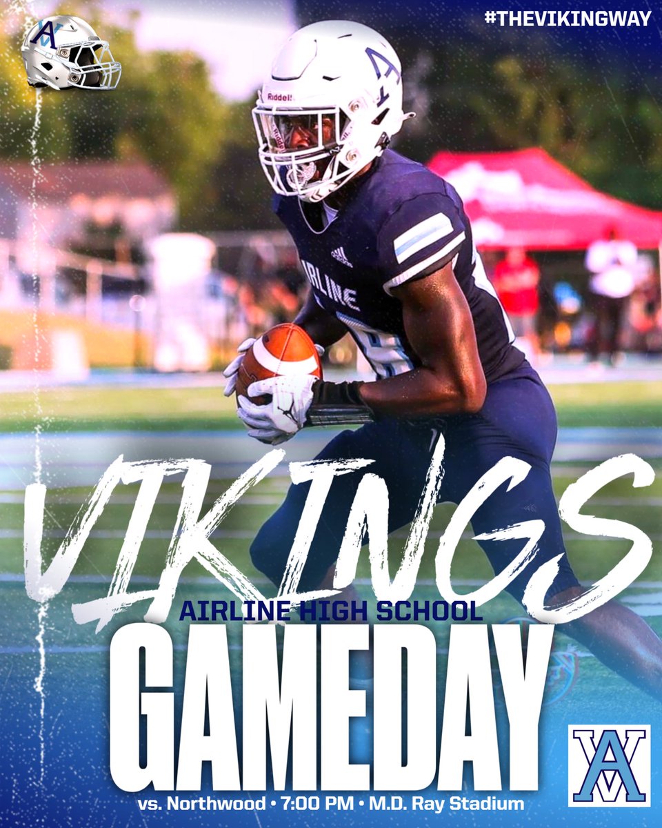 ahsvikes's tweet photo. They all mean something to us on Viking Drive!  It’s gameday at Da Bay #thevikingway https://t.co/w1zyZMTENV