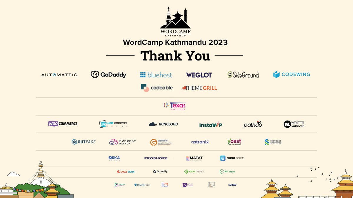 WordCamp Kathmandu tweet media
