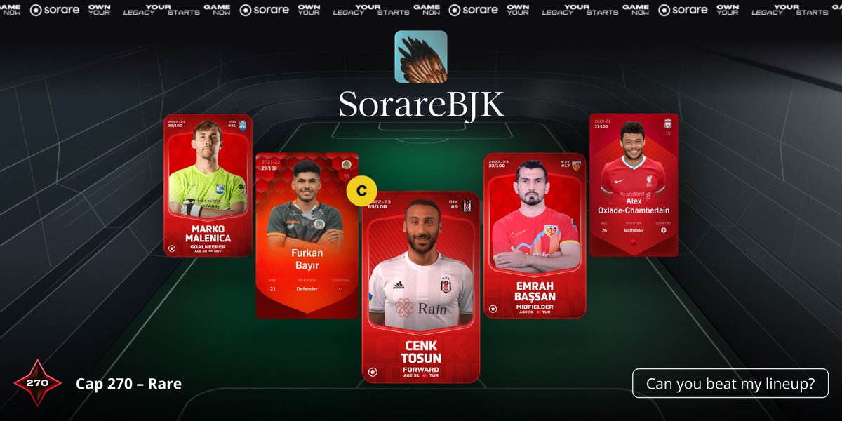 SorareBJK's tweet photo. #GW407
Hafta sonu TH serisini sürdürmek istiyorum. All Star kadrosunda Muleka 11 başlar düşüncemden dolayı Cenk Tosun ile yerini değiştirdim hala ikilemdeyim bu konuda. 270 için pek beklentim yok. 240 ve 220 kadrolarını takip etmek daha keyifli olacak.
#Sorare #SorareTurkey https://t.co/pEifAcmqE6