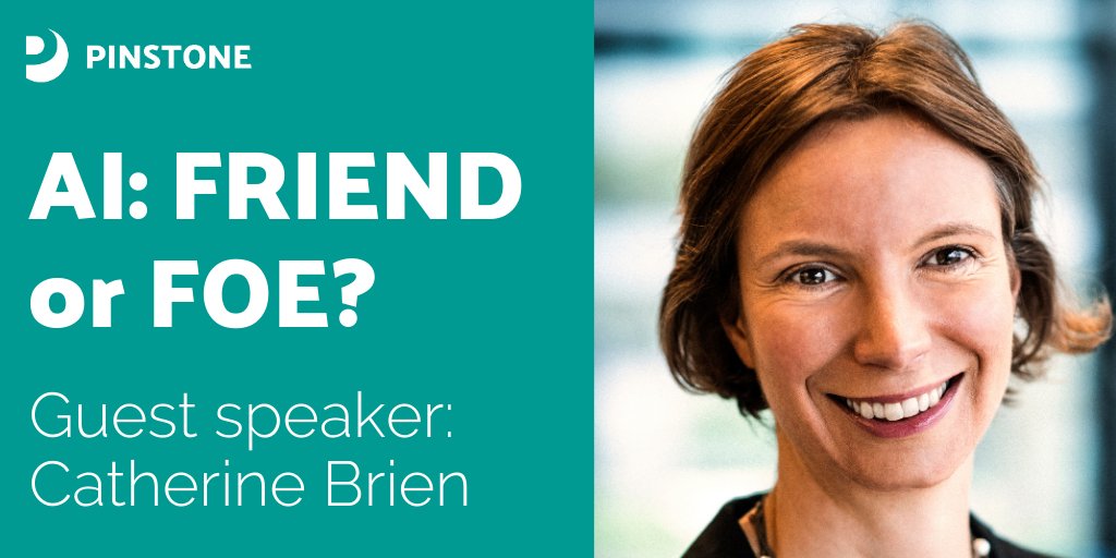 PinstoneComms's tweet photo. Catherine Brien brings her consumer digital and data expertise from management consultancy firm @AlixPartners_UK to our AI learning event – read more about Catherine and our hugely insightful panel here: https://t.co/DmwPDV7doQ #ArtificialIntelligence #PinstoneEvent https://t.co/GAtxOvkGS0