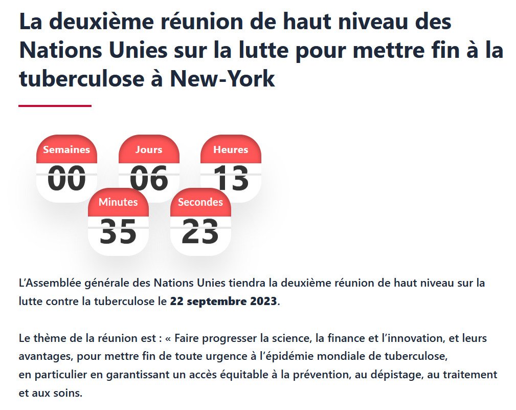 Plus que 6 jours pour la #UNGA78 #2023TBHLM