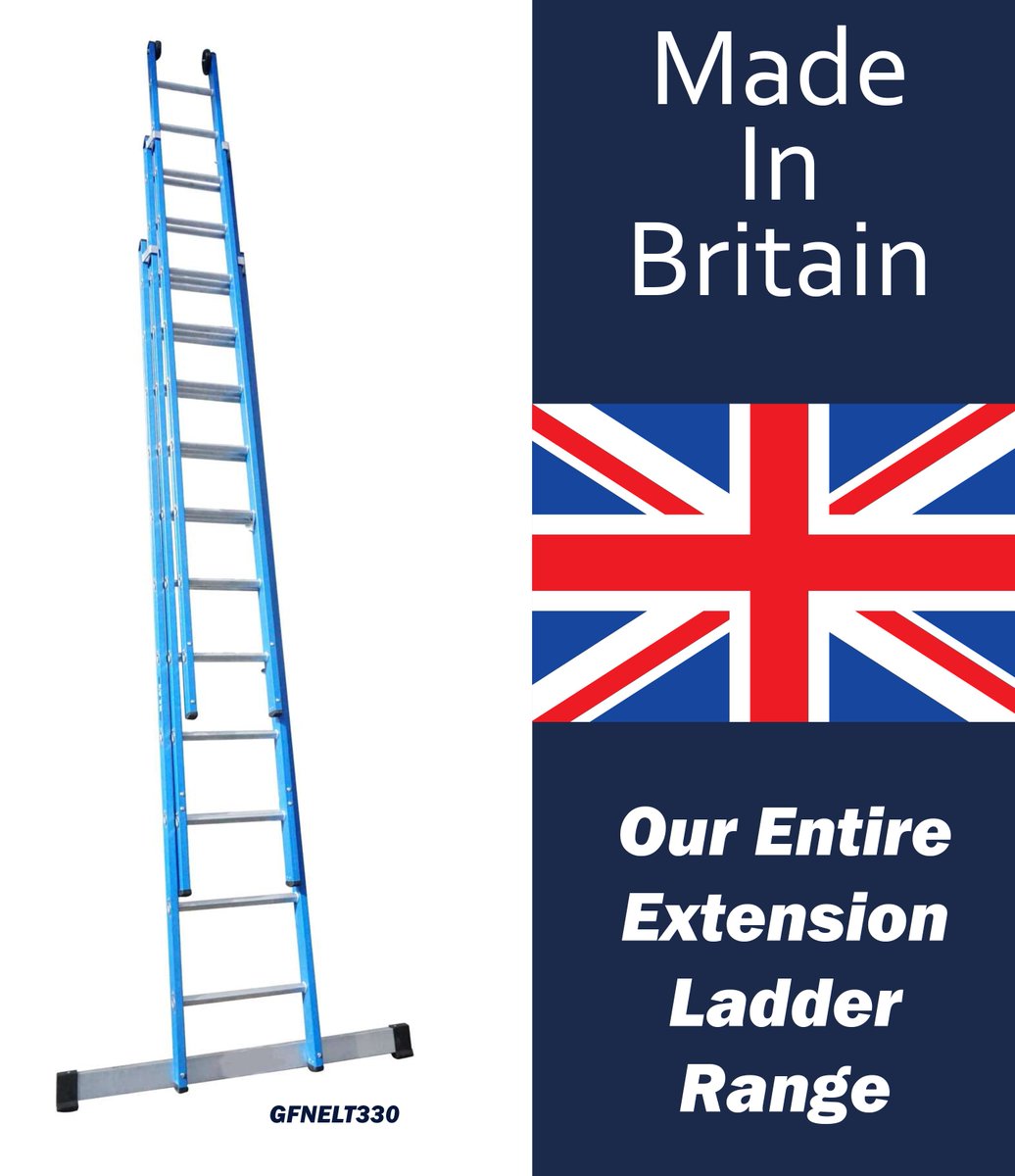 Every extension ladder under the Lyte brand is manufactured by us right here at our Swansea facility. That's something we're very proud of!

#ladders #accessequipment #madeinbritain #ukmanufacturing #wales #swansea #buybritish #workingatheight #trade #tradesupplies