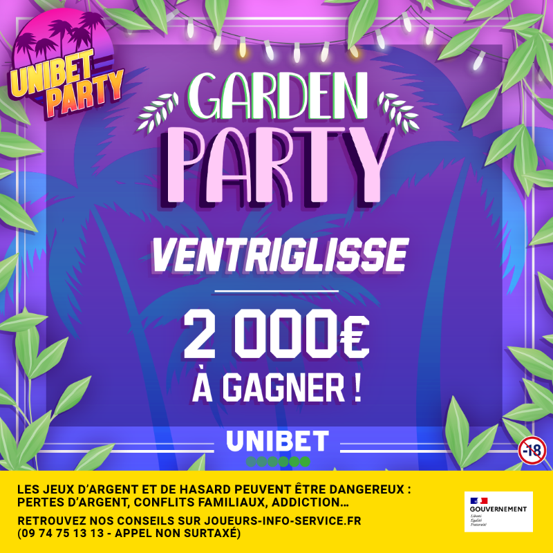 UnibetFrance's tweet photo. 💰 2 000€ à partager dans notre Ventriglisse pour 268 joueurs !

🩲 Enfile ton maillot de bain et récupère un max de pièces en 1 minute 30 

🦀 PS : Attention aux crabes 😉
🎁 PS 2 : Bonus de 2 x 20€ dans les RT + #UnibetParty + pseudo