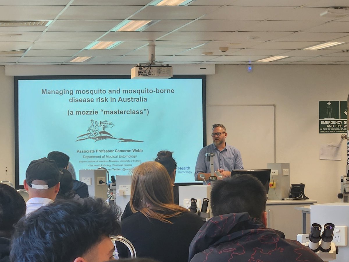 michelleryanphd's tweet photo. @Mozziebites @westernsydneyu Thanks for your workshop today. I am sure you won many of our students over!!! https://t.co/3A69EyksDR