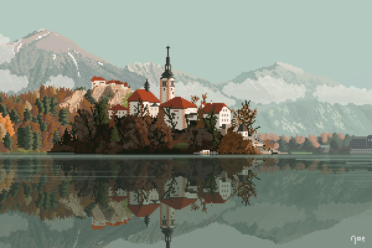 Mr_Noe_'s tweet photo. Bled, Slovenia
#pixelart https://t.co/sf635fzc5n