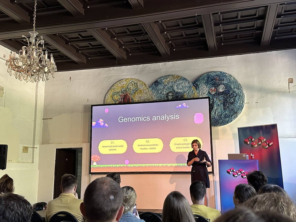 furkanmtorun's tweet photo. So nice to meet and hear from other bioinformaticians! 🥳💪 #pyconcz 

Keynote speech from @evelgab about open-science and spreadsheet hell in life sciences! 🧪

Then, the talk from @datasciencefox about precision medicine with Pandas 🧬 https://t.co/Vnem8BXrgS