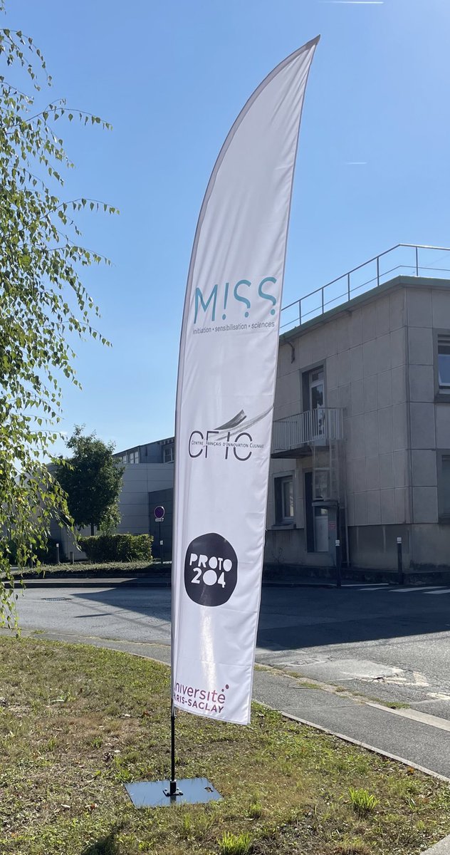 MISS_sciences's tweet photo. Notre signalétique commune @MISS_sciences, #CFIC et #PROTO204 est arrivée ! Depuis le temps qu’on attendait….. on a fini par la faire nous-mêmes. https://t.co/GAuSeZuNKN