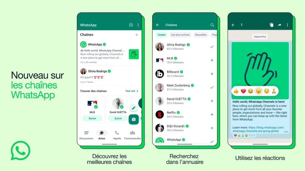 ofavision's tweet photo. Il est possible de suivre suivre des comptes thématiques afin de bénéficier d’informations sur divers sujets : trafic routier, météo, cuisine, etc.

#socialmedia #WhatsApp #webmarketing #newpost #advertising #meta #digitalmarketing #leroidunet #ofavision https://t.co/U58OI2F47w