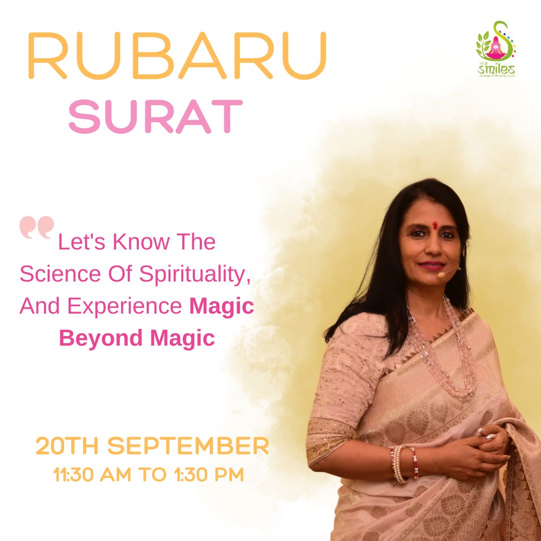 hariomsmiles's tweet photo. Get ready for another exciting session at Surat.
Date: 20th September
Time: 11:30 AM to 1:30 PM
Venue: SHANTAM, 4th Floor, Riga Street,
GD Goenka Road, Vesu Surat

#HariOm #HariOmSmiles #Rubaru #Surat #spirituality #SpiritualKnowledge https://t.co/YnrU2xRtRU
