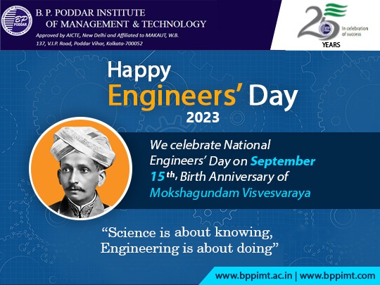 #HappyEngineersDay
#15thSeptember
#bppimt
#bestengineeringcollegeinkolkata
#NBAaccredited
#Btechadmission2023
#electricalengineering
#electronicsandcommunicationengineering
#computerscienceandengineering
#itengineering