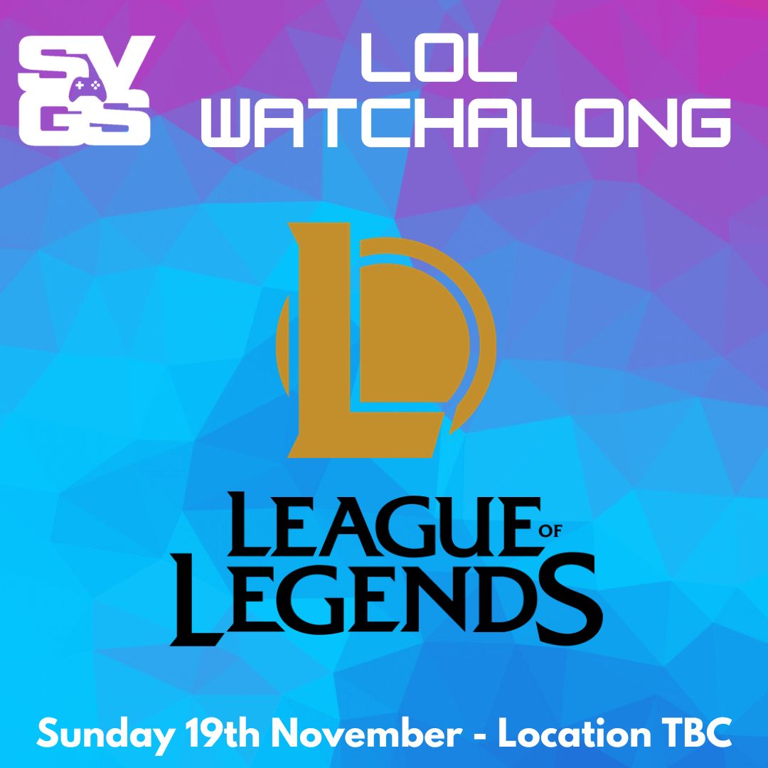 For November we'll have a pair of watchalongs for the finals of the Overwatch World Cup and League Worlds over in LT!

Exact rooms and times will be up closer to the day, it'll be a free event so no ticket needed! (Might even be some free snacks as well)