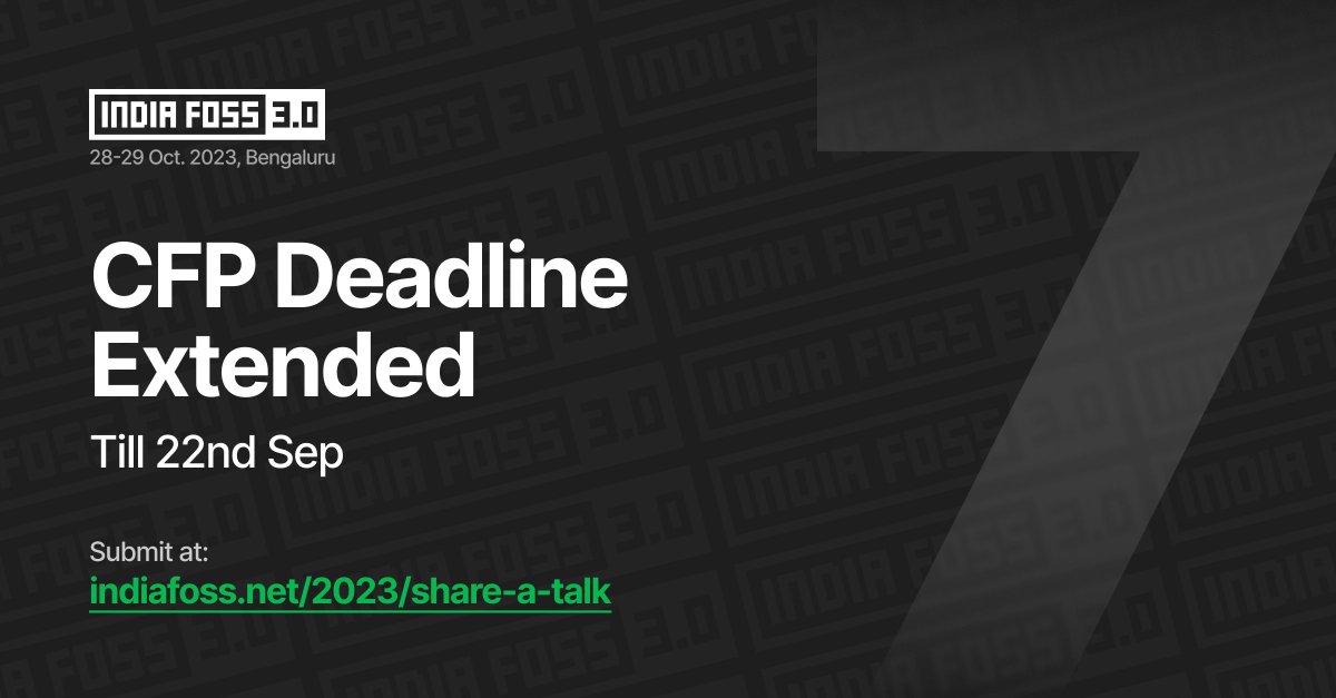 FOSS United tweet media