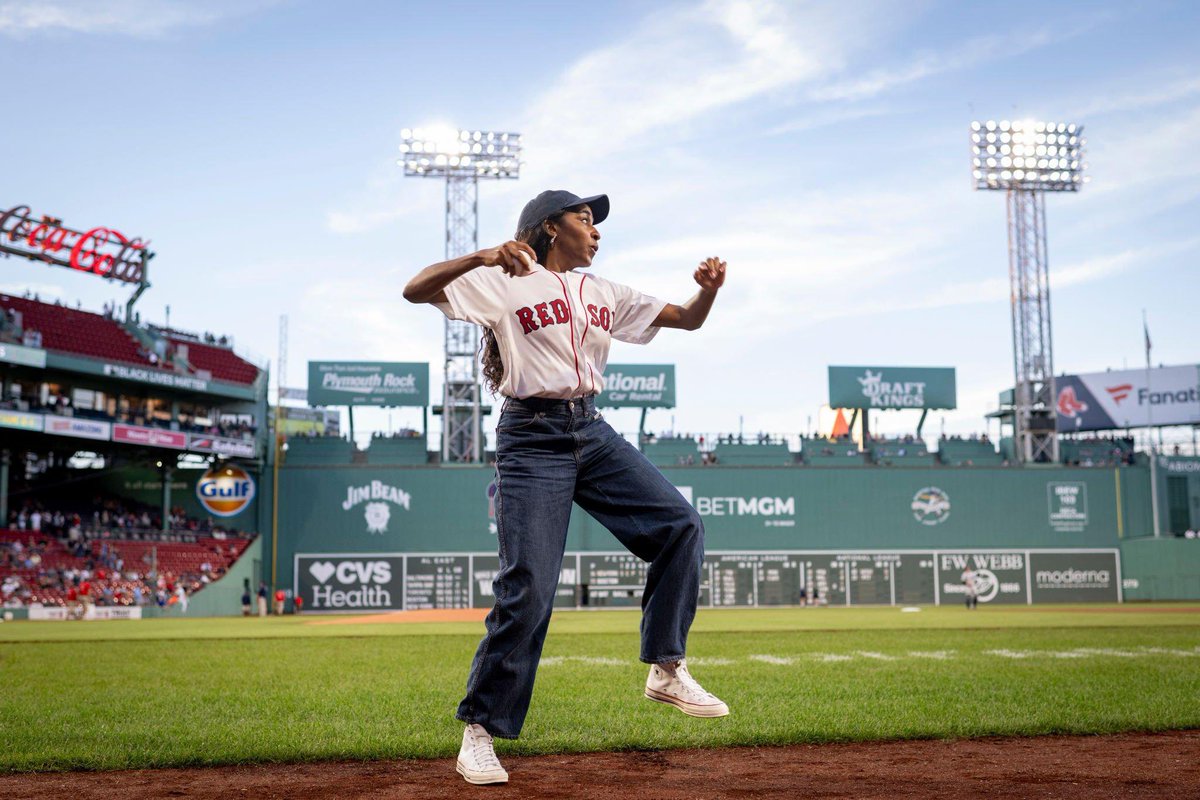 More of Ayo @ New York Yankees vs Boston Red Sox last night.