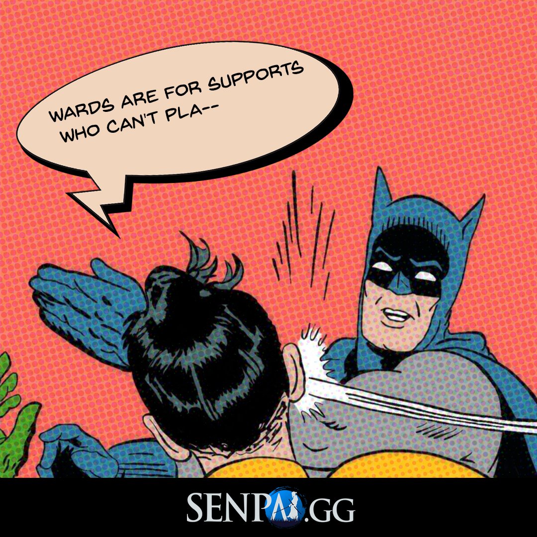 Use SenpAI.GG app to avoid getting Batman's slap.

Visit: senpai.gg 

#leagueoflegends #leaguememes #lolmemes #batman #aicoach #voiceassistant #gaming #riotgames #darkknight #esports #ai #lol #dc #gamer
