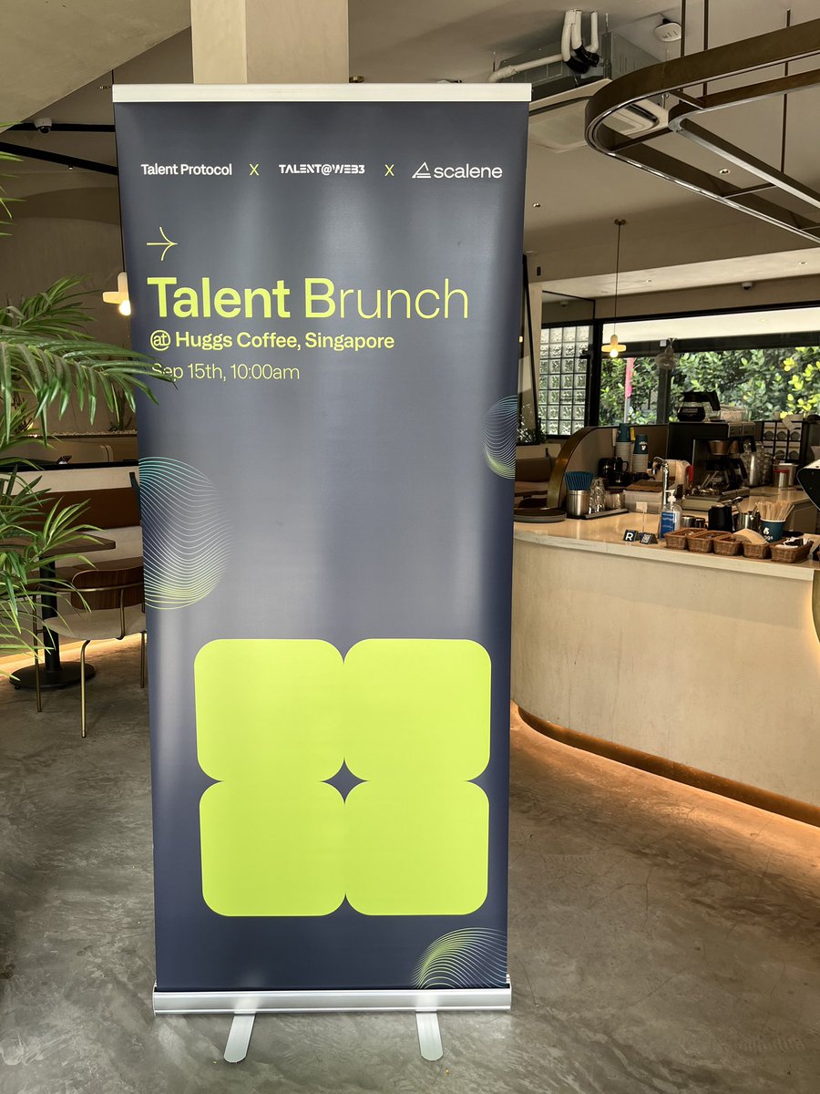 TalentProtocol's tweet photo. Some highlights of today’s Talent Brunch 🥯 

We are in love with the people of Singapore… and their food! https://t.co/Hl3cf2TPzN