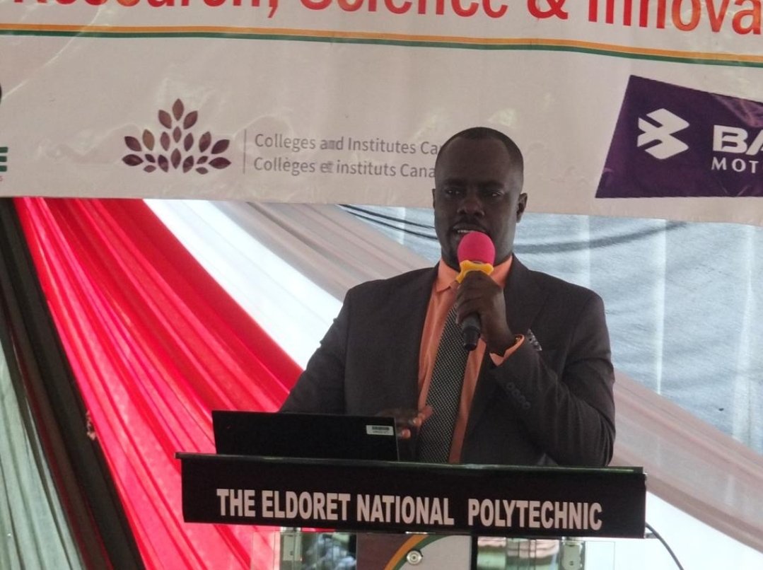 murengag's tweet photo. Giving a key note presentation during the 12th Annual TVET conference being hosted at The Eldoret National Polytechnic. The topic is on "Adapting the Dual Tvet system in Kenya" #TVETReforms https://t.co/yum0P1pVwl