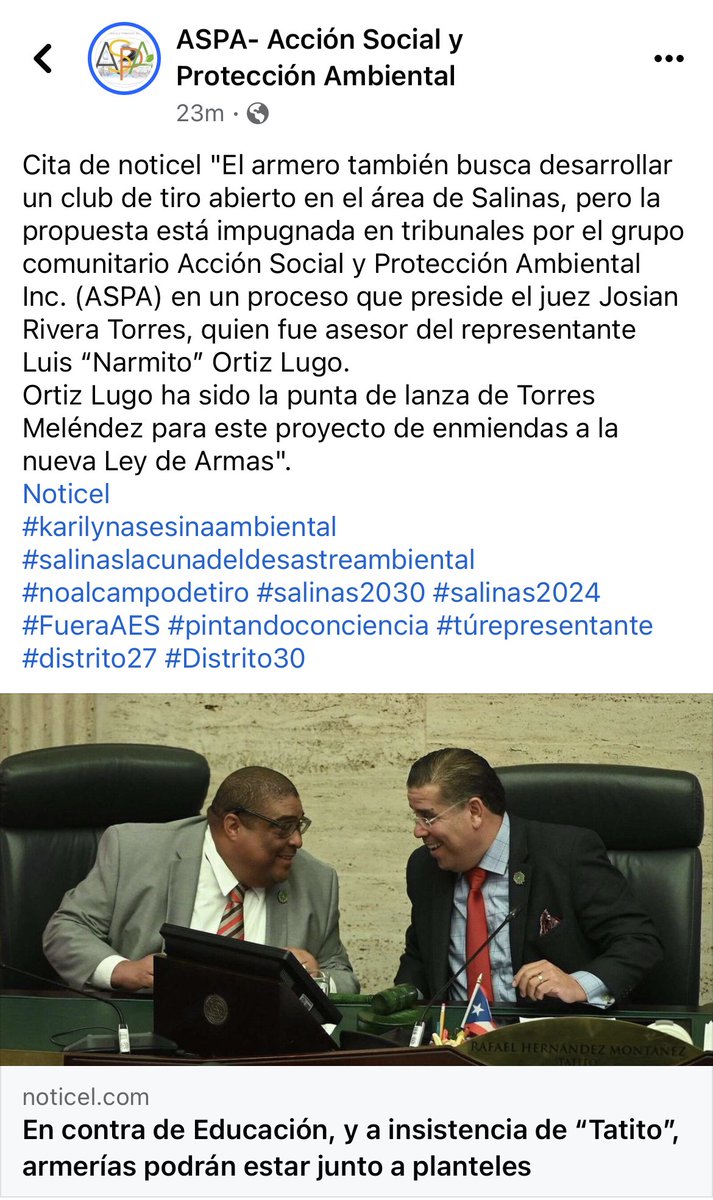 ASPASalinasPR's tweet image. ¿Qué me dices?