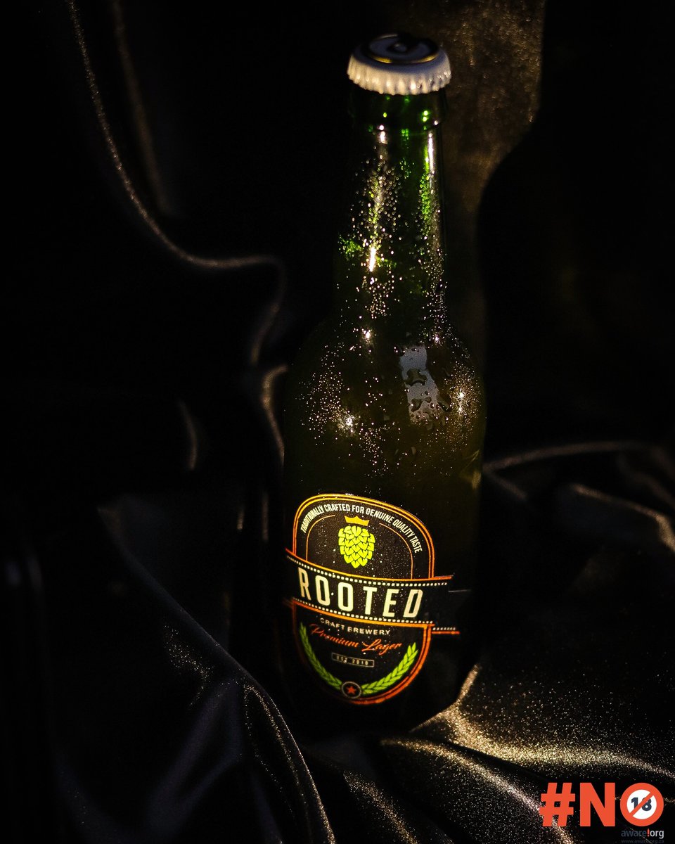 CraftRooted's tweet image. Rooted Premium Lager does for your taste buds what silk does for the body. Stay rooted and savour the moment.

#OwnYourRoots
#StayRooted
#EnjoyRootedResponsibly
#Rootedpremiumlager