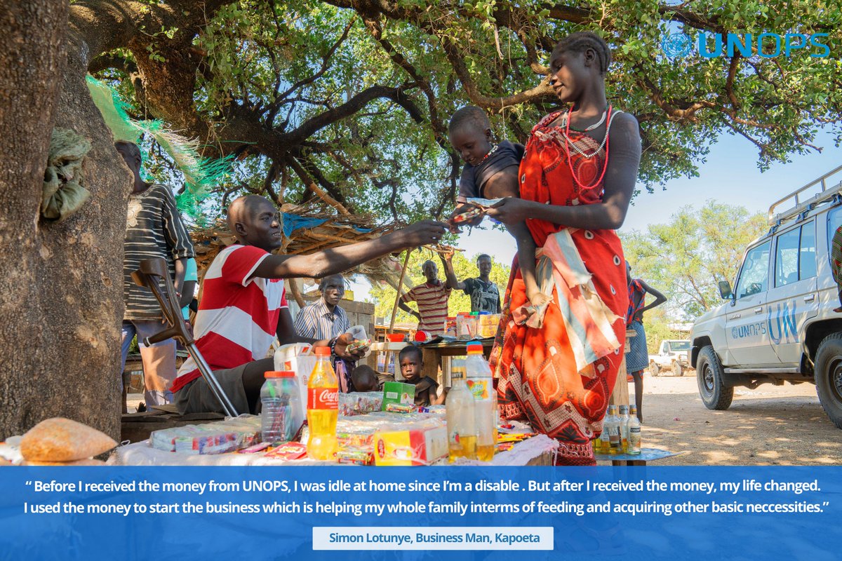 The project funded by the World Bank supported more than 142,000 people with unconditional cash transfers across 7 affected counties to start income-generating businesses to improve their livelihoods. Below are some of the testimonials 👇👇 @mafs_ss @WorldBank @UNOPSSouthSudan