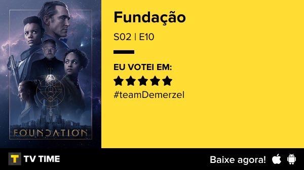 lumayres's tweet image. tvtime.com/r/2WndR
#tvtime 
isso aqui é FICÇÃO CIENTÍFICA nível HARD CORE…final de temporada magnífica!!!  
#Fundacao