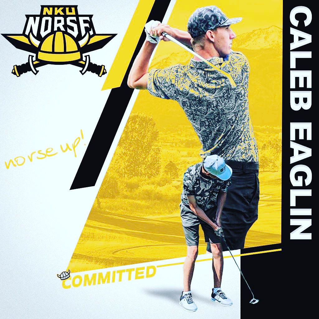 EaglinCaleb's tweet photo. I am excited to announce that I have verbally committed to continue my academic and athletic career at Northern Kentucky University! I would like to thank everyone for helping me reach this point. I am very grateful for the opportunity the Coach Shearer has given me. #GONORSE https://t.co/RLGzYD1zDU