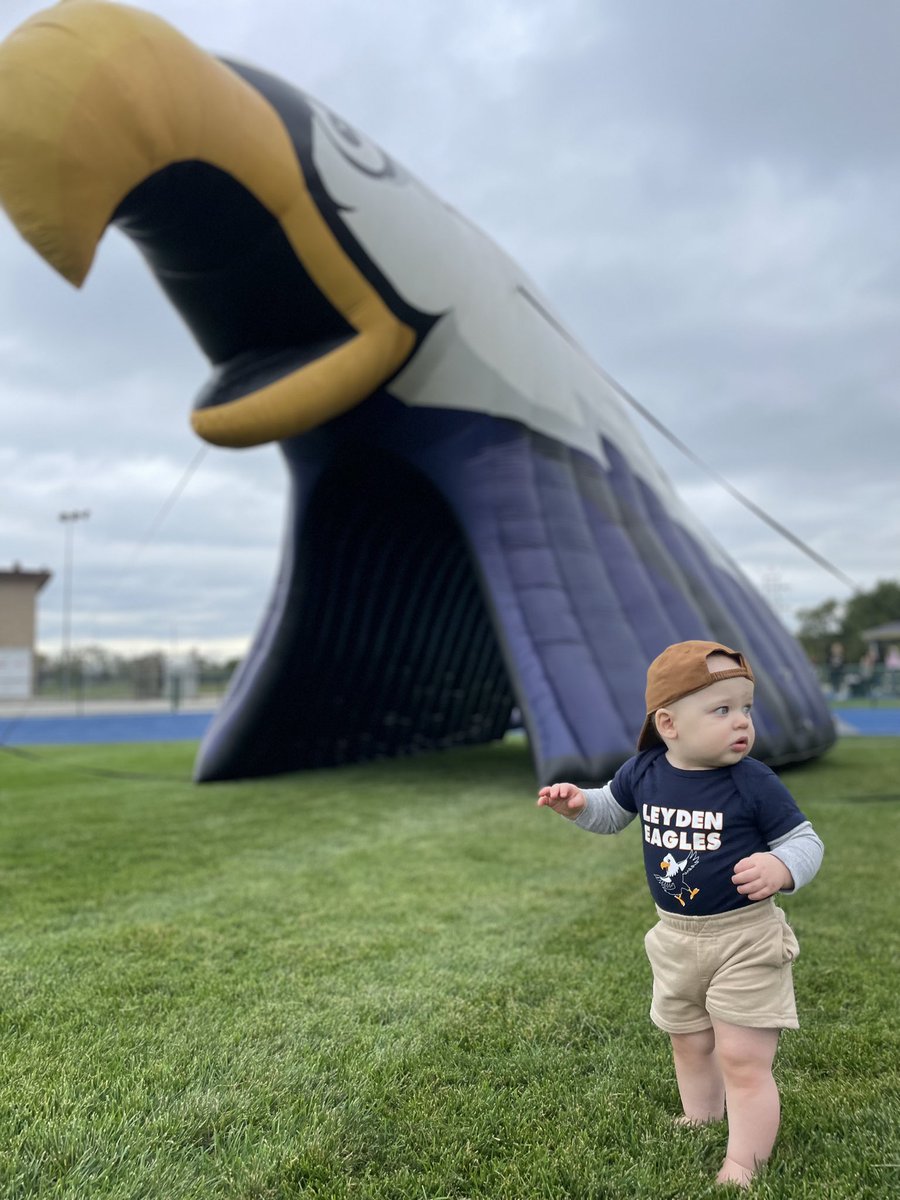 Game Day! Let’s go Eagles! 
#leydenpride