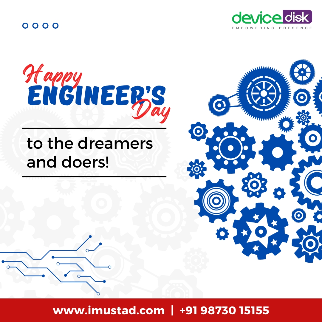 Team_iMustAd's tweet image. Engineers are the ones who make the impossible possible. Happy Engineer's Day to the dreamers and doers!

imustad.com
.
.
.
#DeviceDisk #DD #HappyEngineersDay #EngineersDay #HappyEngineersDay2023 #EngineersDay2023