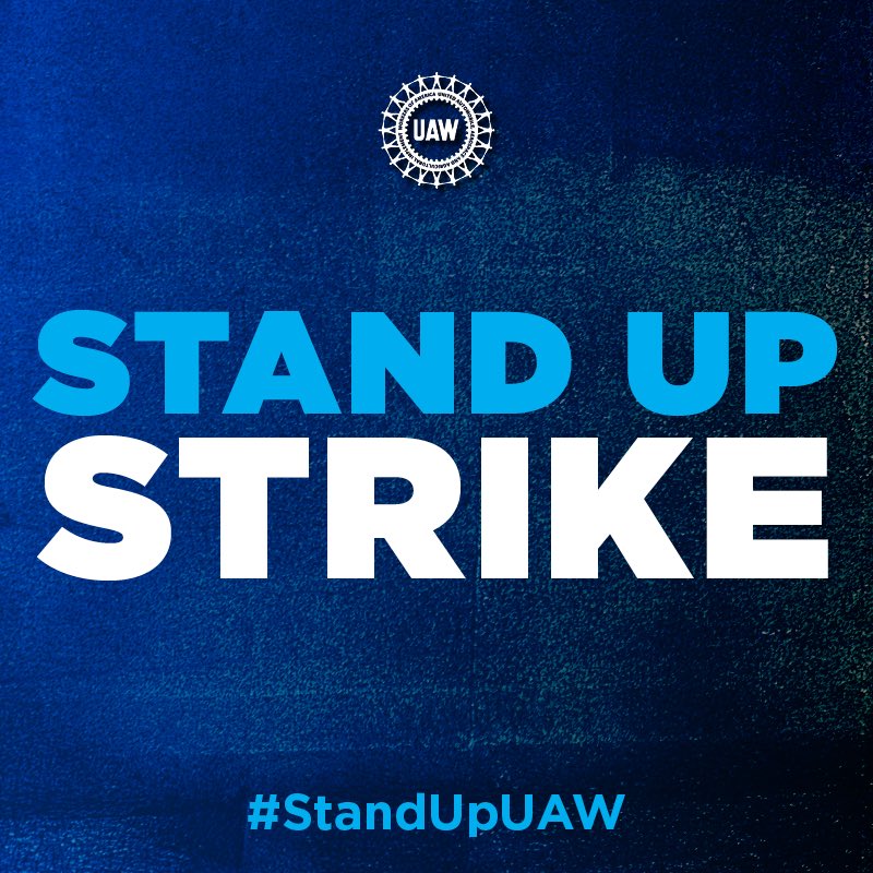 steelworkers's tweet photo. Good morning from the 1.2 million active and retired Steelworkers proudly standing in support of our @UAW sibs! #StandUpUAW #1u https://t.co/cgT6u3ksPx