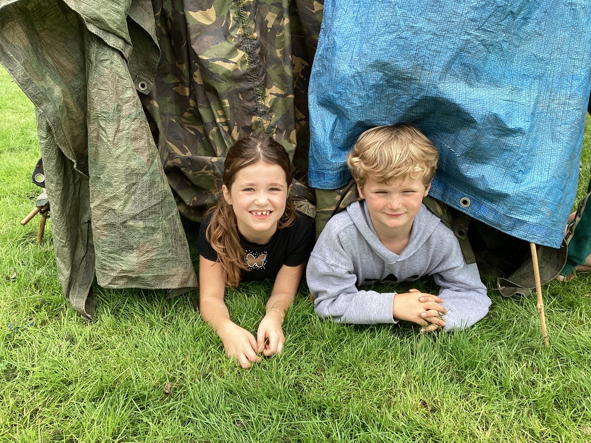 rufforthschool's tweet photo. Class 3βs shelters are nearly ready for testing! #RPSDT @denbuilding https://t.co/URfjXOPktn