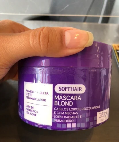 Máscara Blond Soft Novo 280Ml