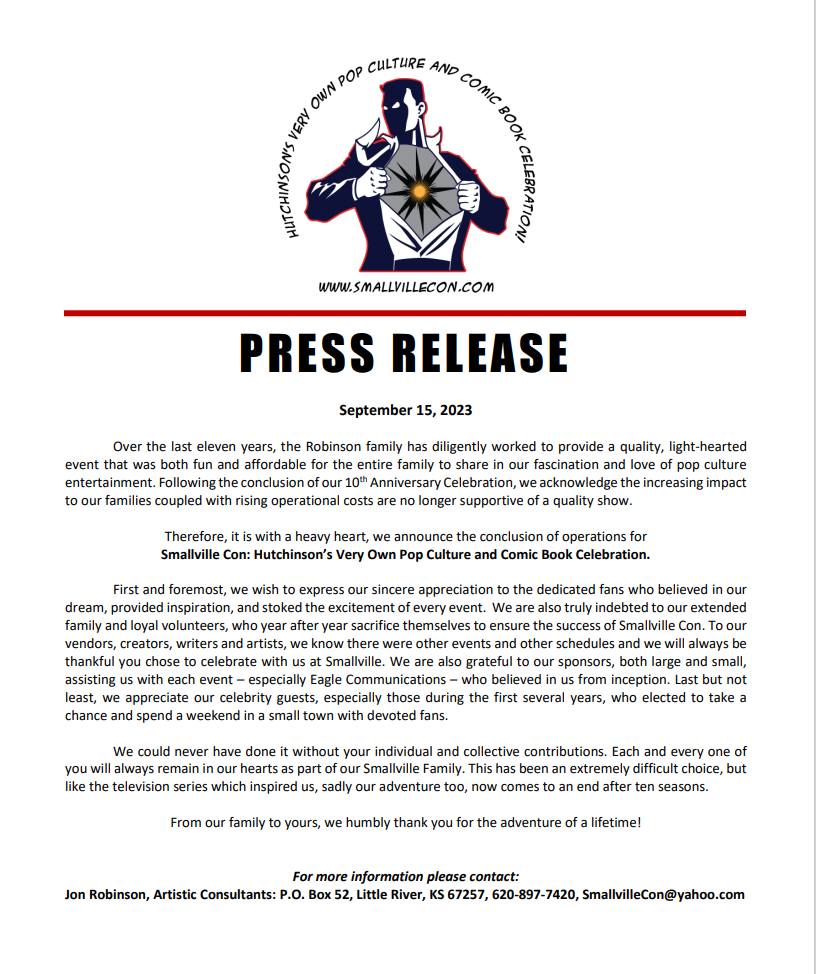 SmallvilleComiccon (@smallvillecon) on Twitter photo 