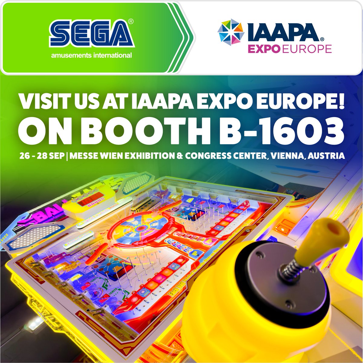 Sega Amusements International Ltd. tweet media