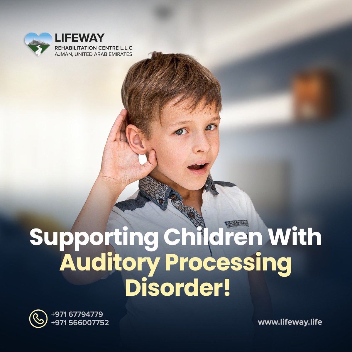 A doctor can see to your child's issues with hearing loss, but only a hearing specialist or speech therapist can diagnose Auditory Processing Disorder (APD) with a series of advanced listening tests.
#rehabilitationcenter #RehabilitationServices #auditoryprocessingdisorder