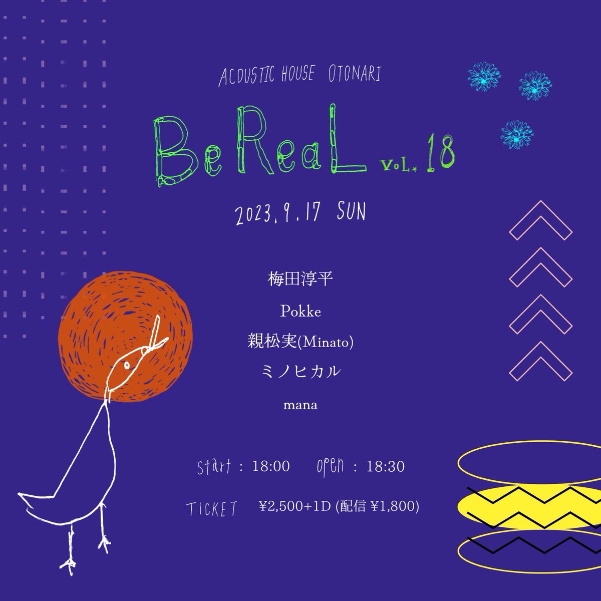 mana_info_rr's tweet photo. ❗️明後日❗️

久しぶりの弾き語りです〜
大好きな@AcousticOtonari でやらせてもらいます😻

お取り置きまだまだDMで受け付けていますよ📩
よろしくお願いします🙇‍♂️ https://t.co/MSNKVm09OD