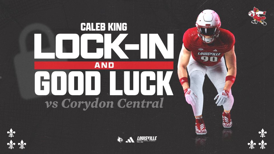 Thankful for the love Louisville❤️⚫️🦅
<a href="/On3sports/">On3</a> <a href="/On3Recruits/">Follow @Rivals</a> <a href="/One11Recruiting/">One11 Recruiting</a> @CoachLeeShow <a href="/IndianaPreps/">Indiana Preps</a> <a href="/PrepRedzoneIN/">Prep Redzone Indiana</a> @NE_Ok_HS_Sports