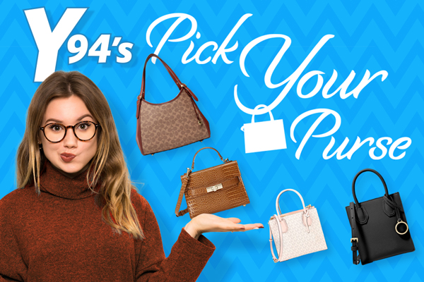 Y94Official's tweet image. Your free purse? Oh we got it for ya! #Y94's #PickYourPurse is back! 7:10 / 11:10 and 2:10! Your Purse Is Waiting! #Y94 #PickYourPurse #PYP23 y94.com/pick-your-purs…