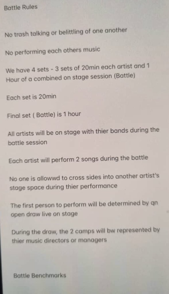 NBSAfter5's tweet image. Are you okay with #CindyVsSheebah battle rules?

#NBSAfter5