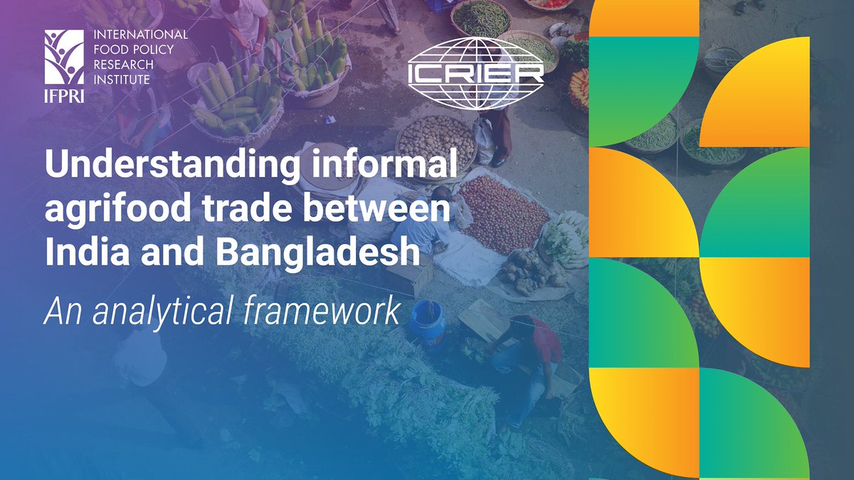 IFPRI's tweet photo. 🧩 Inside #TradeNetworks
Dive into the world of #informal #trade! Discover how goods flow between borders & markets, revealing the fascinating strategies behind this #trade.
Check out our interactive: https://t.co/DKWKyOjcHE
@IFPRISAO @ICRIER @BimstecInDhaka @BMGFIndia @CGIAR https://t.co/p2EmHiCJ41