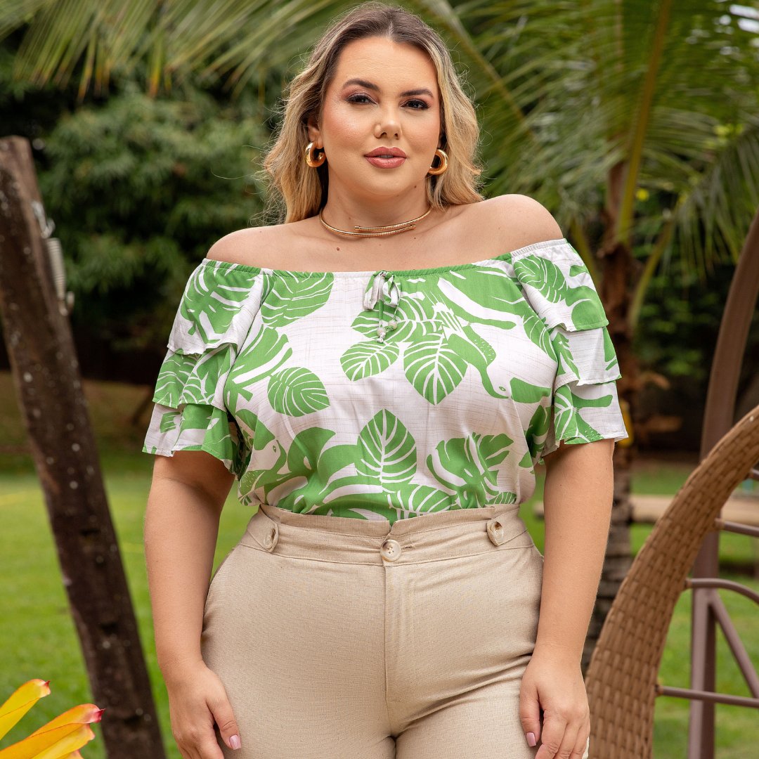 EnfaseOficial's tweet photo. ✨ Transforme o comum em extraordinário com nossa BLUSA CIGANINHA! Três babados nas mangas e um toque de elegância. Combine com nossa CALÇA CAPRI LINHO LAPELA para um visual completo. 👚👖 #ModaFeminina #EstiloElegante https://t.co/q6IeJliQpQ
