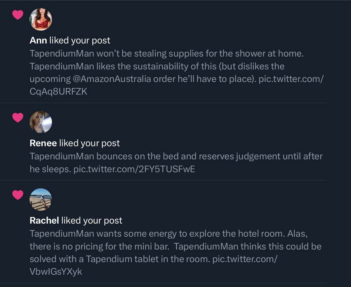 TapendiumMan's tweet photo. TapendiumMan likes all the pretty girls interacting with his posts so quickly, but TapendiumMan thinks they might be just as real as he is. https://t.co/RXzxFKOapk