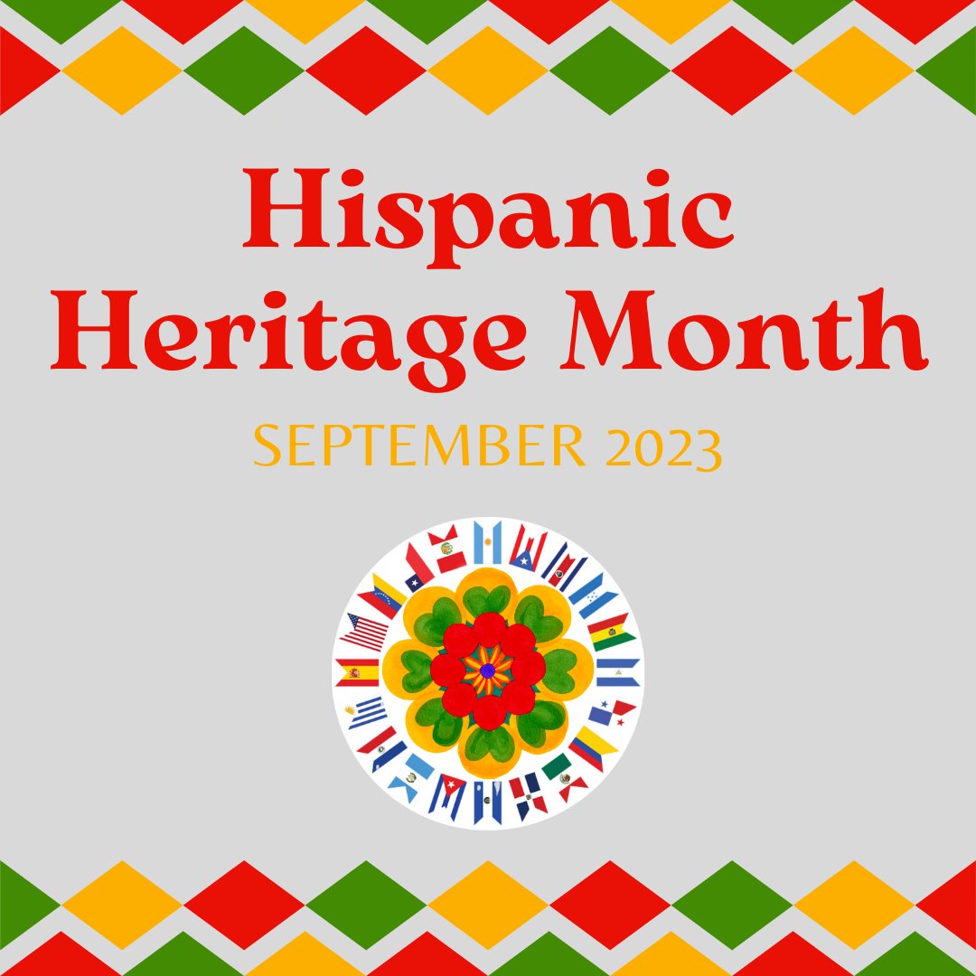 Celebrate Hispanic Heritage Month with pride and passion this September! 

During Hispanic Heritage Month, we honor the culture, roots, and traditions of Hispanic populations around the Earth and the value of their cultures to the global community.
