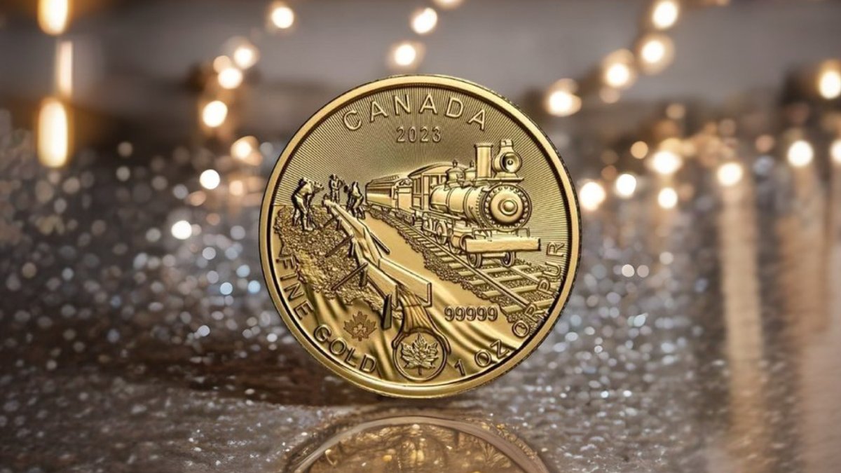 Golden memories from Klondike's history. Unveiling the 2023 Gold 1 oz Canada Klondike Coin.

#klondikegoldcoin #canadagold2023 #goldrushtribute #goldenlegacy #klondikehistory #1ozgold #yukontreasure #preciousmetals #numismatics #beautifuldesign #boldpreeciousmetals