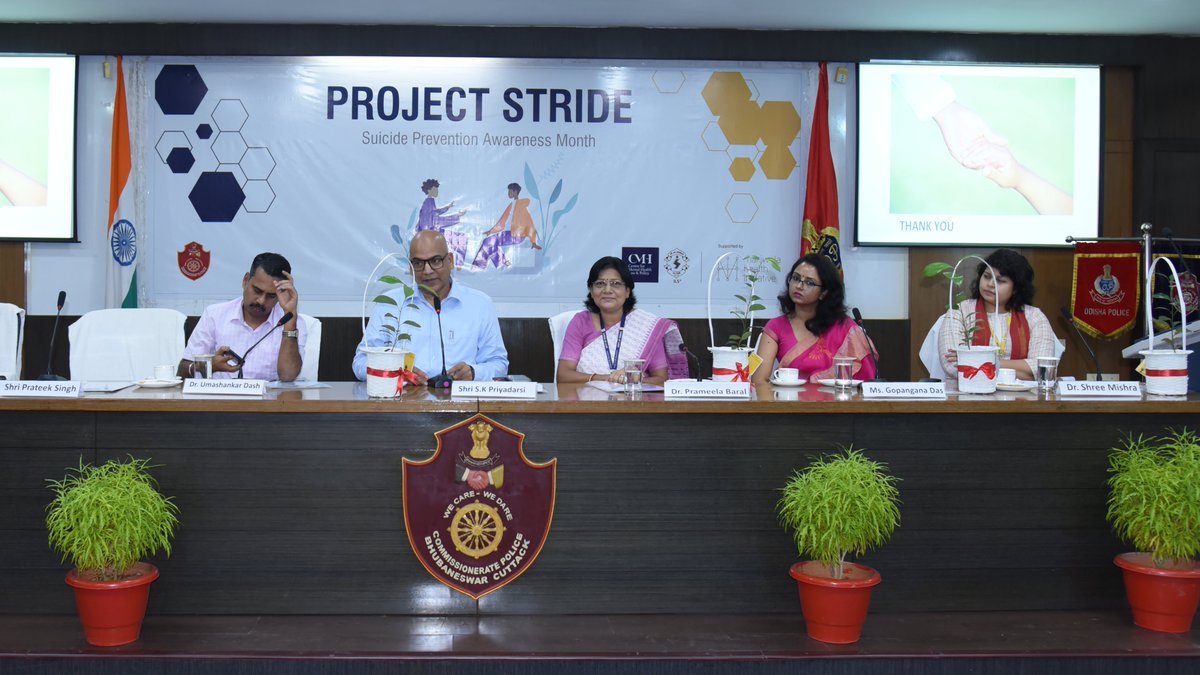 stride_project's tweet photo. To commemorate ‘Suicide Prevention Month’, Project STRIDE organized a session on the ‘Role of Civil Society Organizations and Educational Institutions in Suicide Prevention’ on 15 September 2023. 

#SuicidePreventionMonth #MentalHealthAwareness #mentalhealthsupport 

1/n https://t.co/iNEYXsKGQN