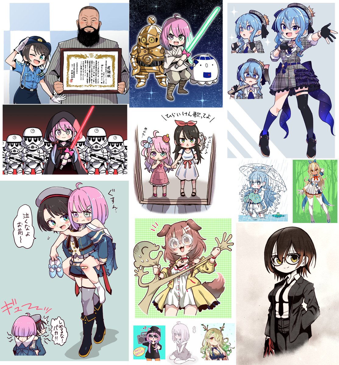 @sakuramiko35 やってみたいです!
アニメは作ってませんが漫画風のイラスト(2.5~5頭身)が得意です!よろしくお願いします!