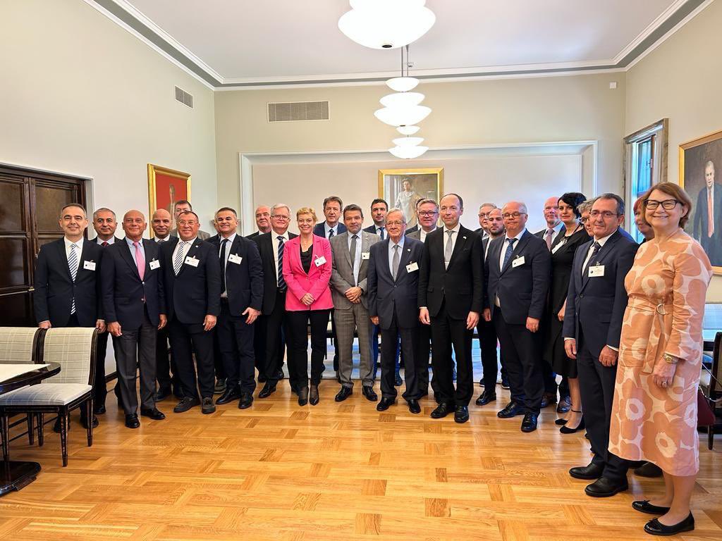 KIMTechKayseri's tweet photo. Meeting of Finland’s Honorary Consuls in South-Eastern Europe Helsinki, 12-14 September 2023 

@finnishembassyankara @muratserttr https://t.co/Ro0sdbJQb3