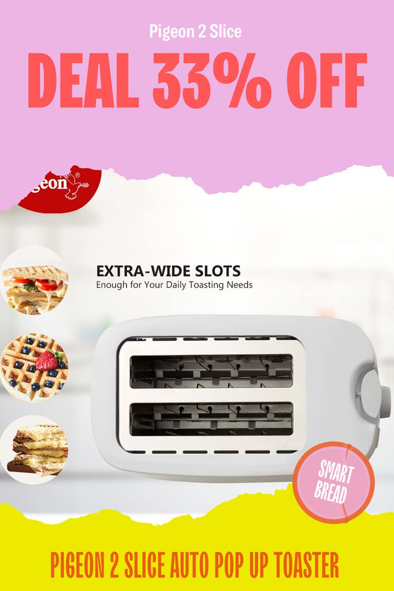 RanjanP31384875's tweet image. amzn.to/3sUBU0L it's the ideal addition to your home. #KitchenAppliances #BreakfastEssentials #PigeonToaster"